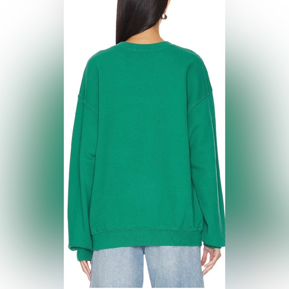 NWT Daydreamer S Nirvana Lilie In Utero Boyfriend Sweatshirt in Jade Green New - Picture 5 of 8